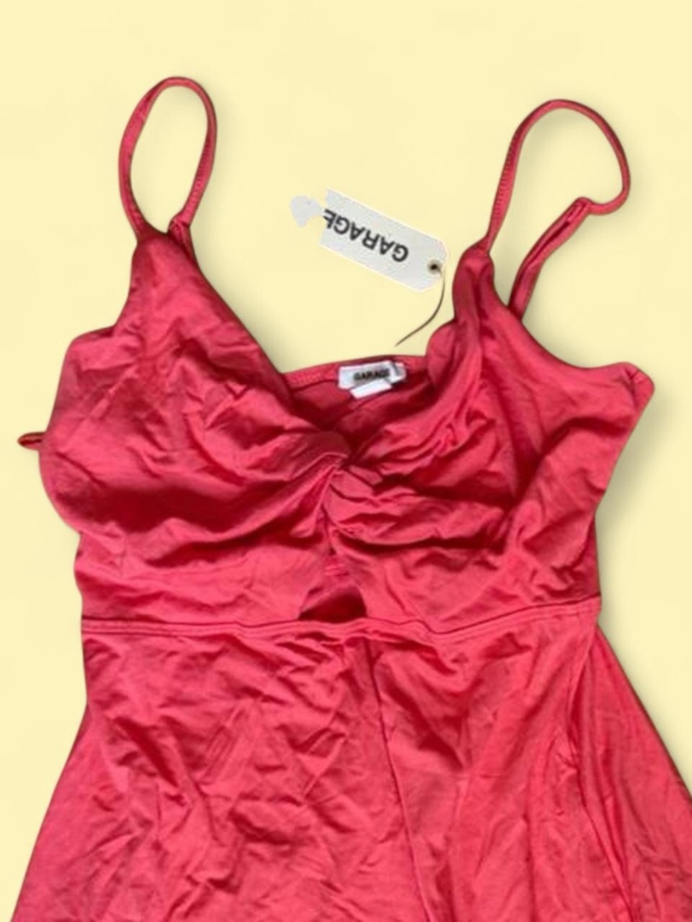 NWT Coral Garage Ruffled Summer Dress